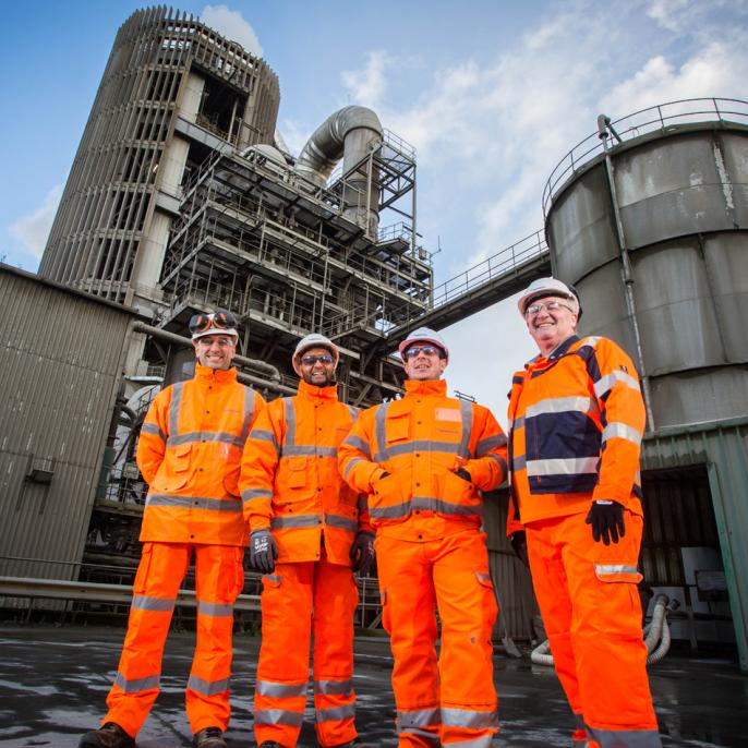 Ribblesdale cement plant upgrades. 